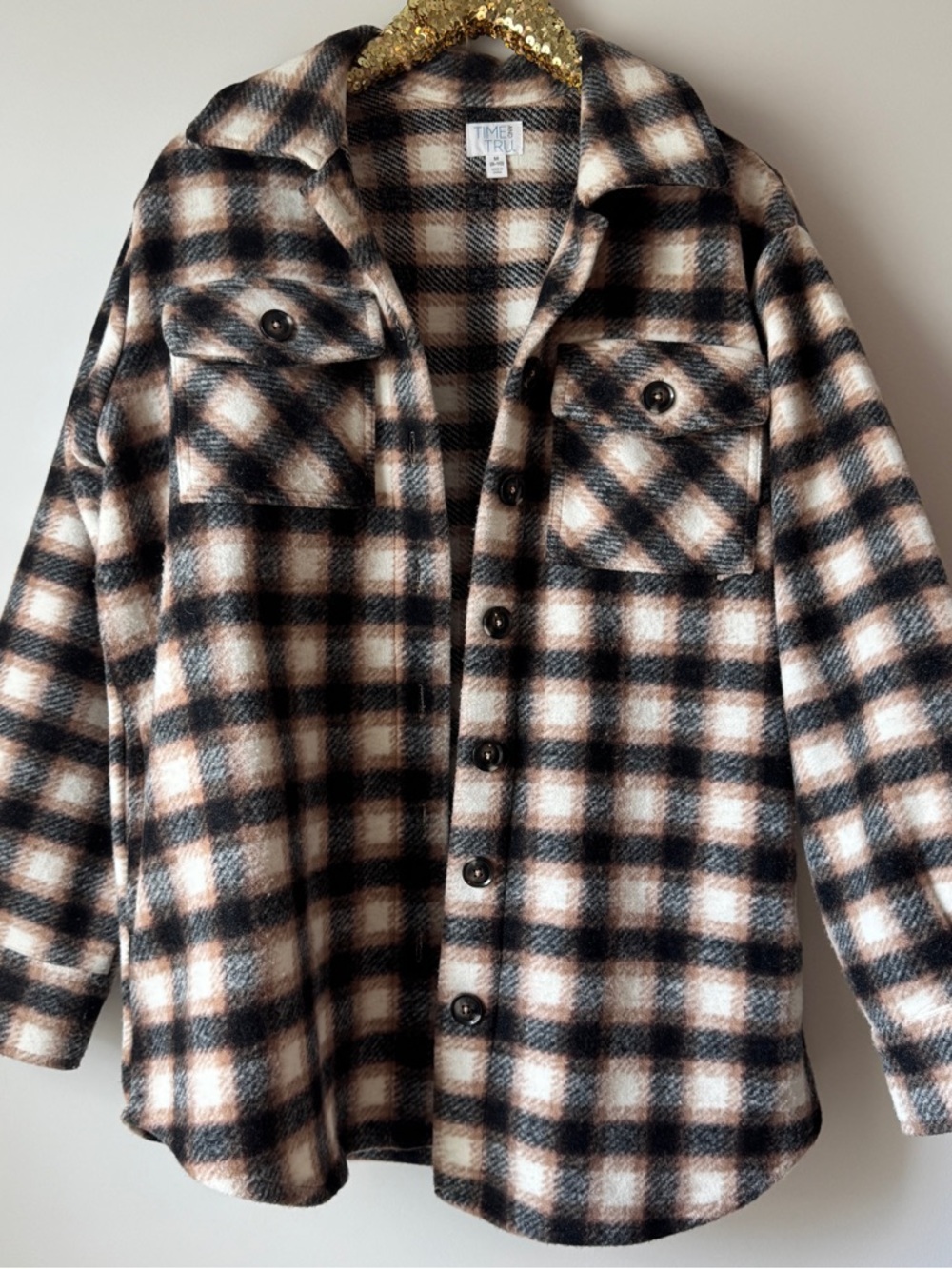 Plaid shacket